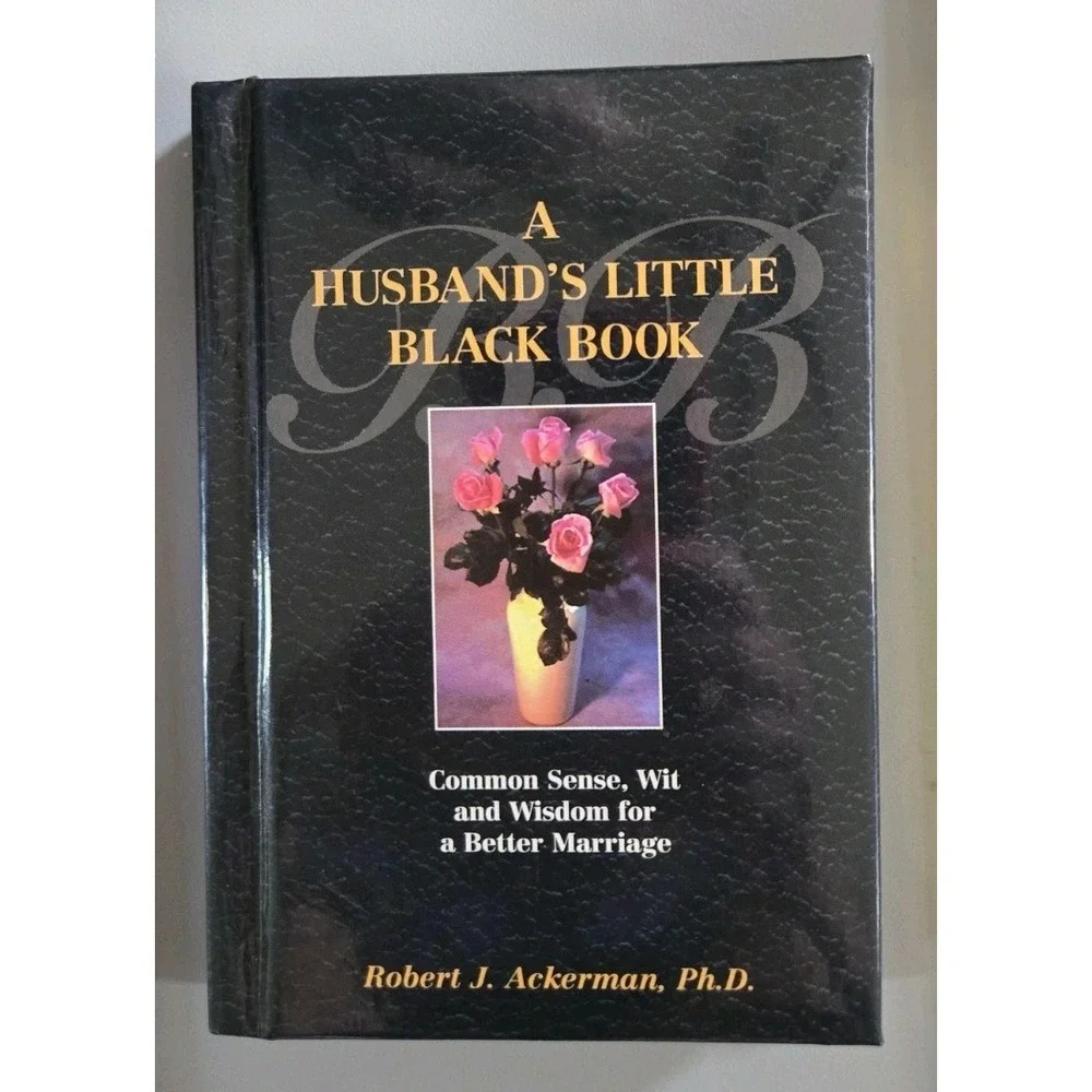 VINTAGE Husband's Little Black Book: Common Sense, Wit and Wisdom for a Better..